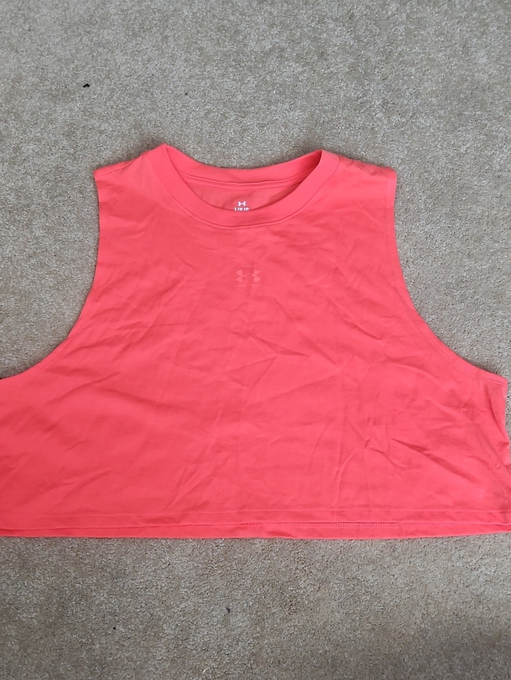 Under Armour Women's Coral Bright Crop Tank